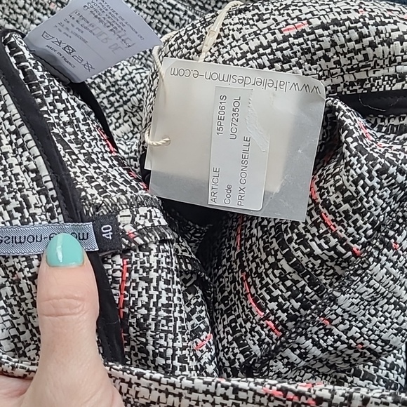 L'Atelier de Simon(e) Prix Conseille boucle B&W unisex shorts size 40 EUR - Picture 13 of 13